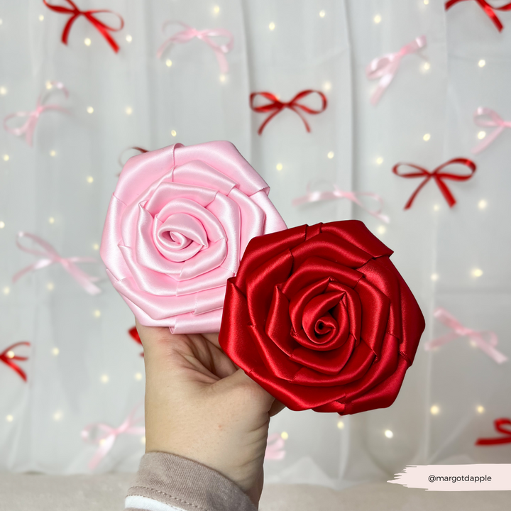 Red Rose Collar Flower