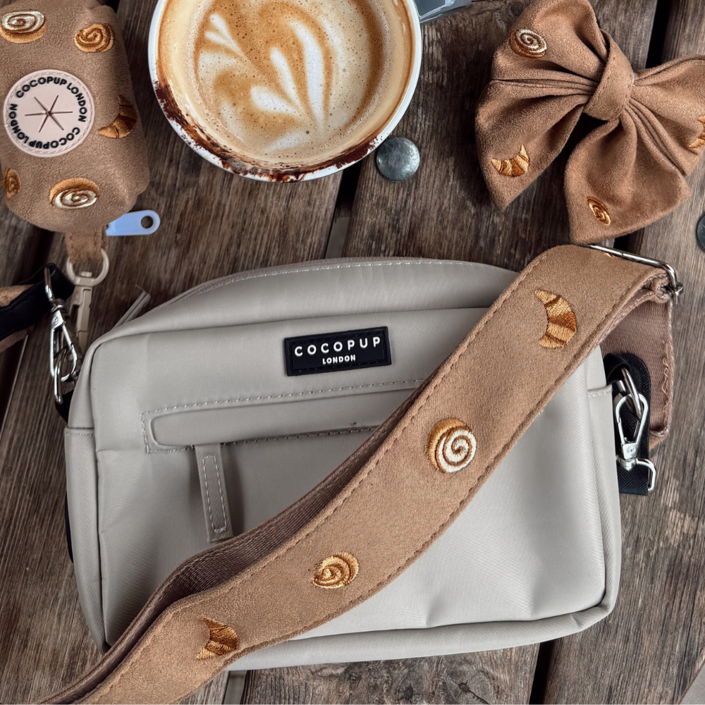 Dog Walking Caramel Latte Bag Bundle - Pawtisserie