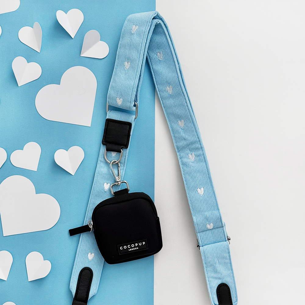 Bag Strap - Blue Heartstrings Cord