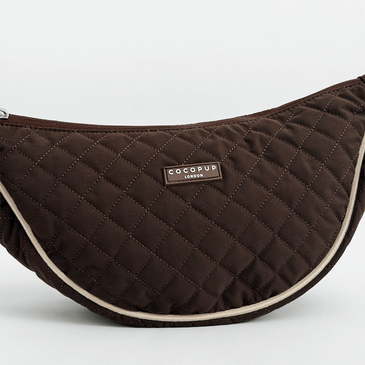Crossbody Crescent Dog Walking Bag Bundle - Burford Quilted
