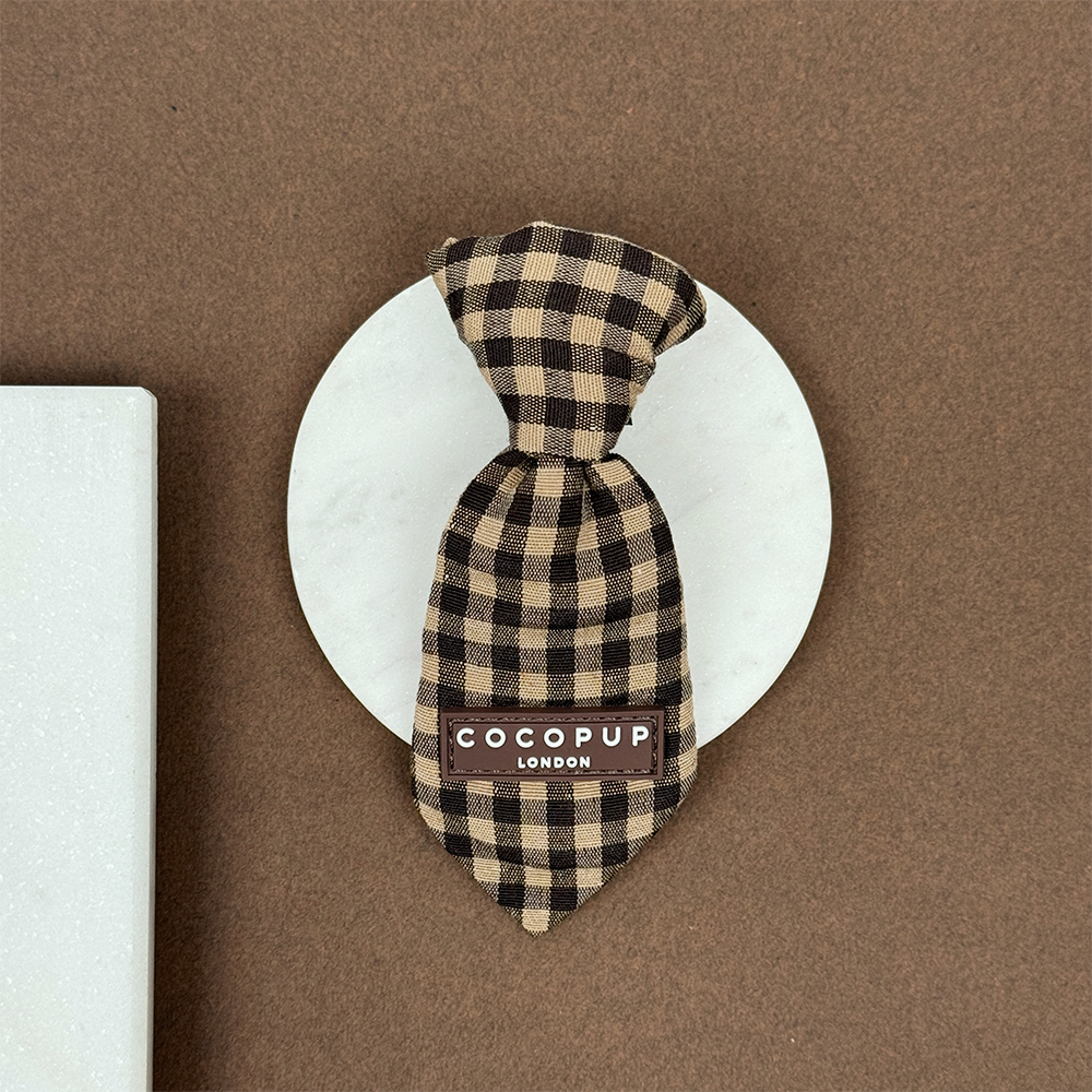 Cotswold Check Dog Tie