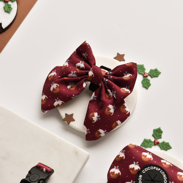 Woofmas Pudding Sailor Bow Tie