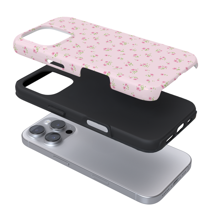 Tough Phone Case - Ditsy Floral Pink