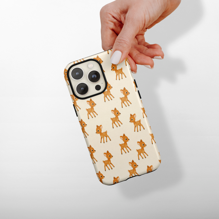 Tough Phone Case - Cute Fawn