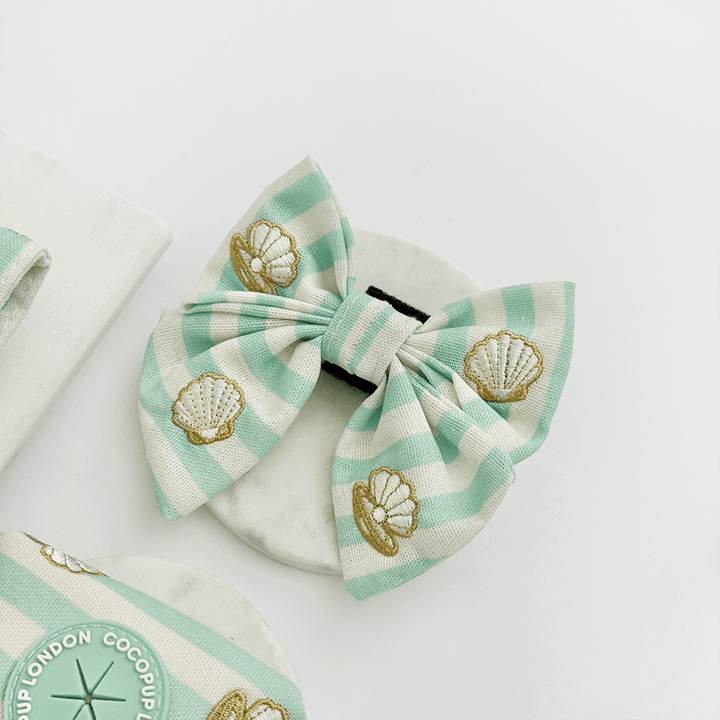Mermaid Pearl Pup Sailor Bow Tie