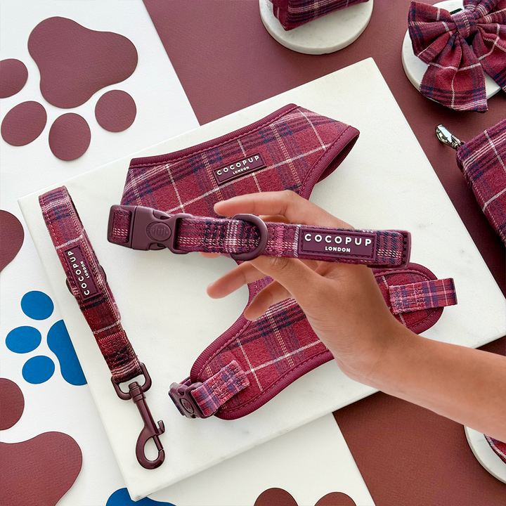 Mulberry Plaid COLLAR