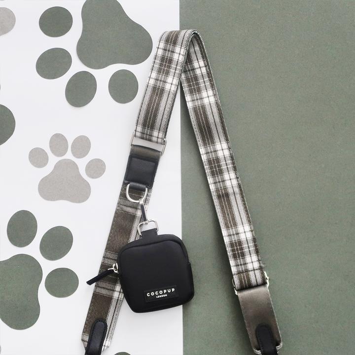 Dog Walking Bag Bundle - Olive Check
