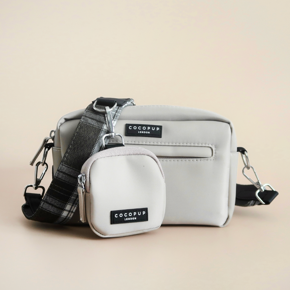 Dog Walking Bag Bundle - Olive Check