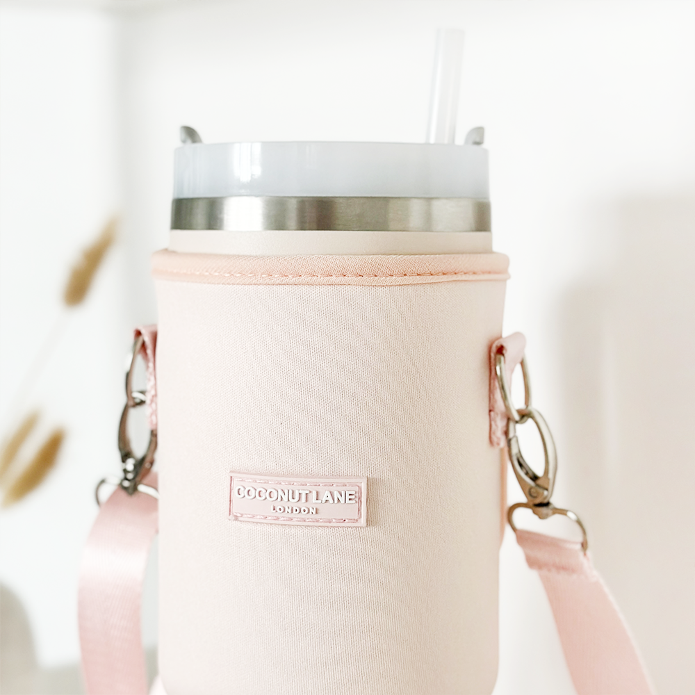 Marshmallow Pink Tumbler Carry Case by Coconut Lane