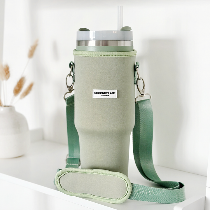 Soft Sage Tumbler Carry Case by Coconut Lane