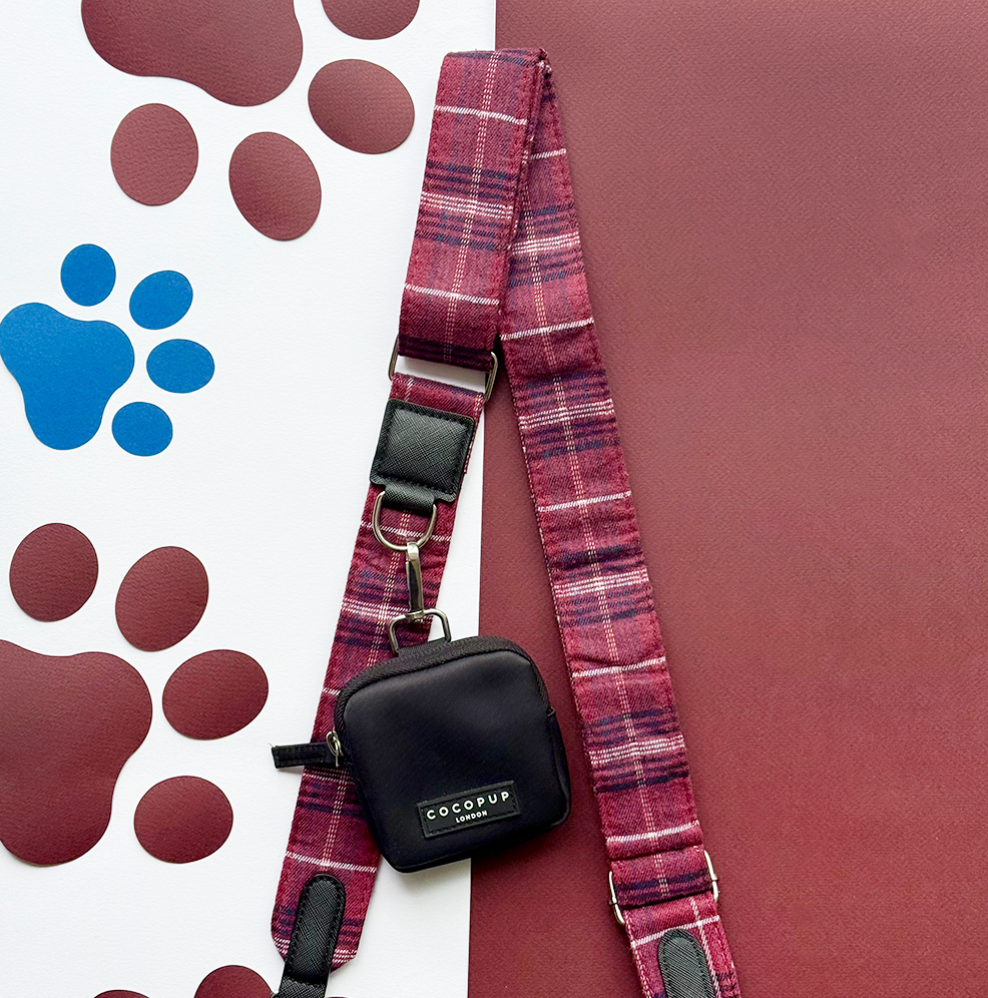 LARGE Build Your Own Dog Walking Bag - Black Bag