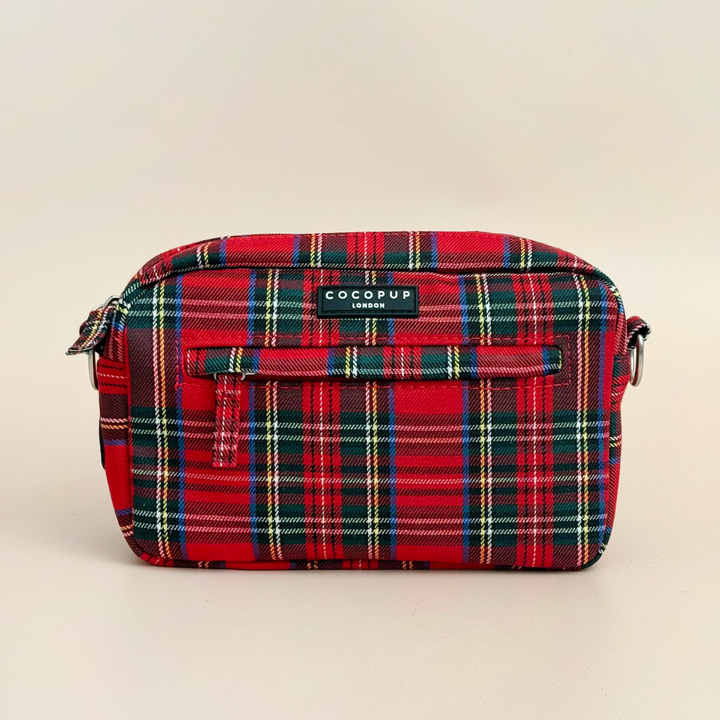 Dog Walking Bag - Tartan