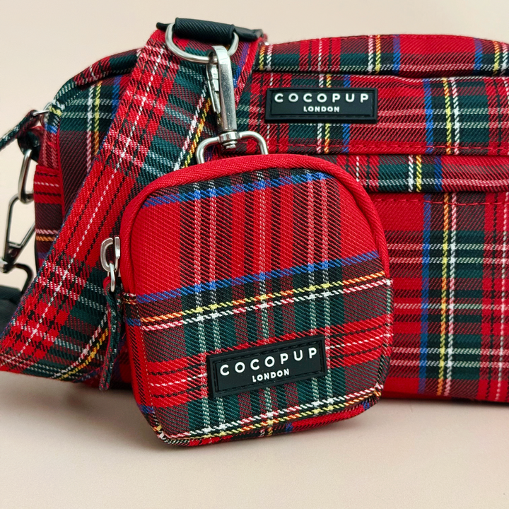 Dog Walking Bag Bundle - Tartan