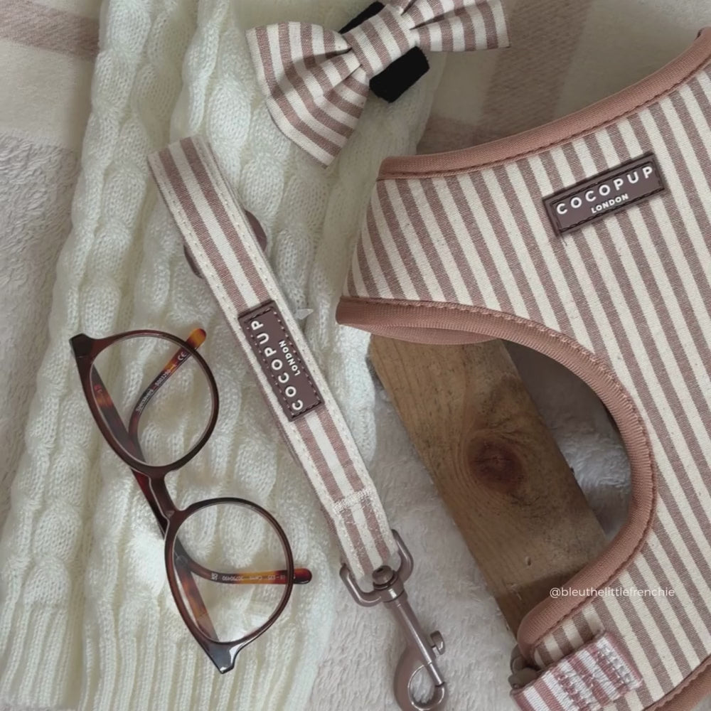 London Linen Stripes Adjustable Neck HARNESS