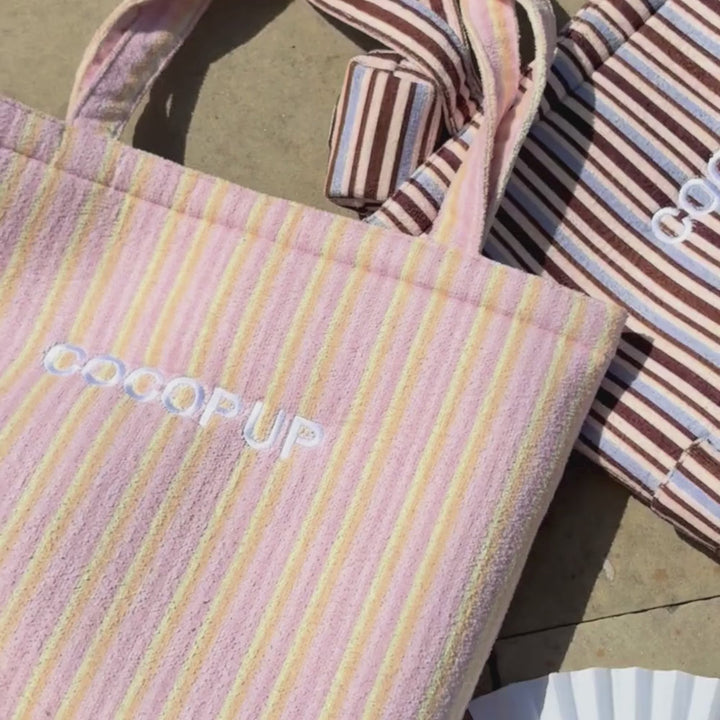 Tote Bag - Pastel Stripes