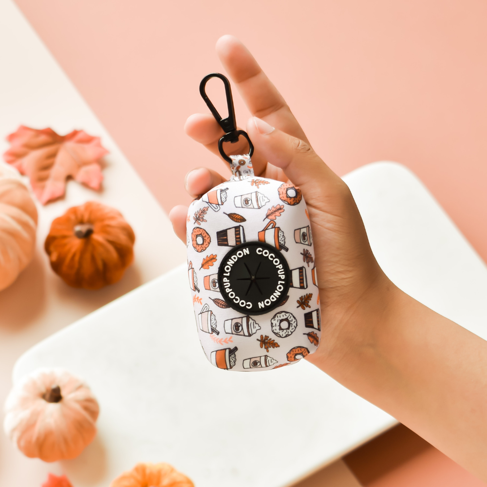 Autumn Puppuccino Poop Bag Holder